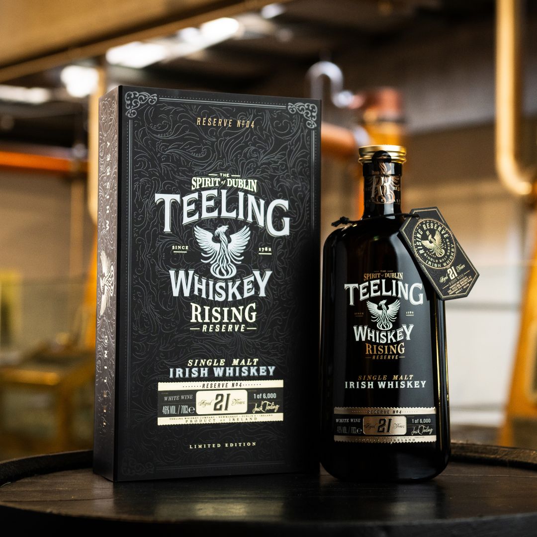 Teeling 21 years Rising Reserve NO 4. Wine Cask finish