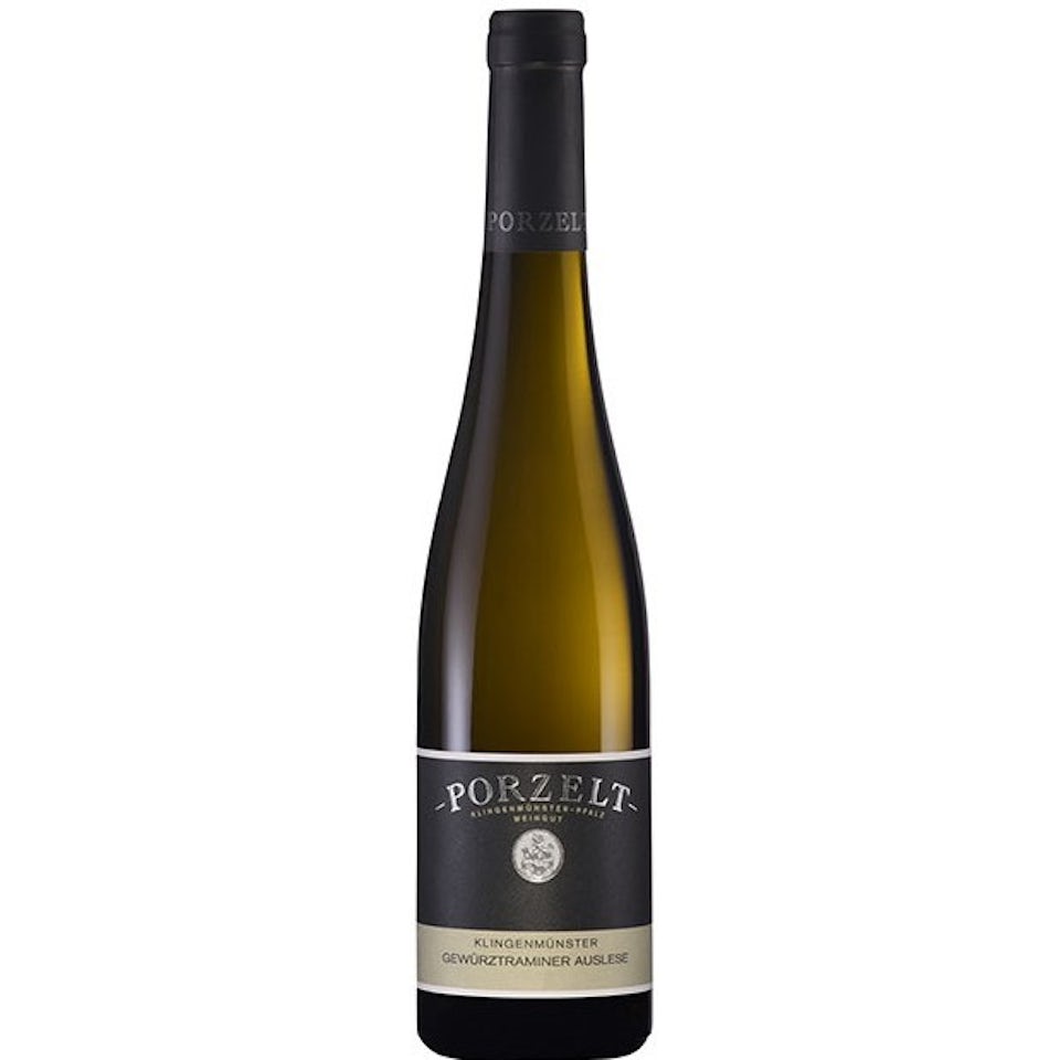 Weingut Porzelt Gewürztraminer Auslese 2015 bio (0,5 ltr) - Zoete Witte Wijn