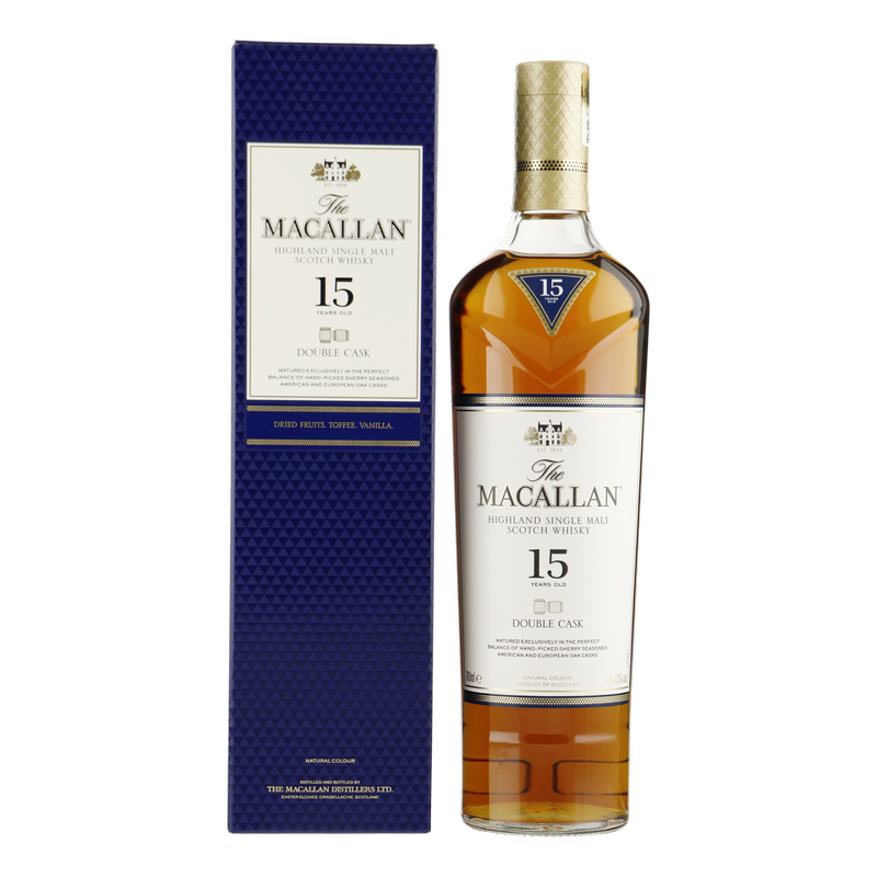 The Macallan 15YO Double Cask 0,70 ltr.
