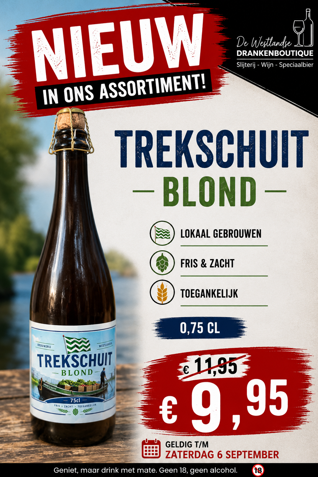 Brouwerij Westlander Trekschuit Blond