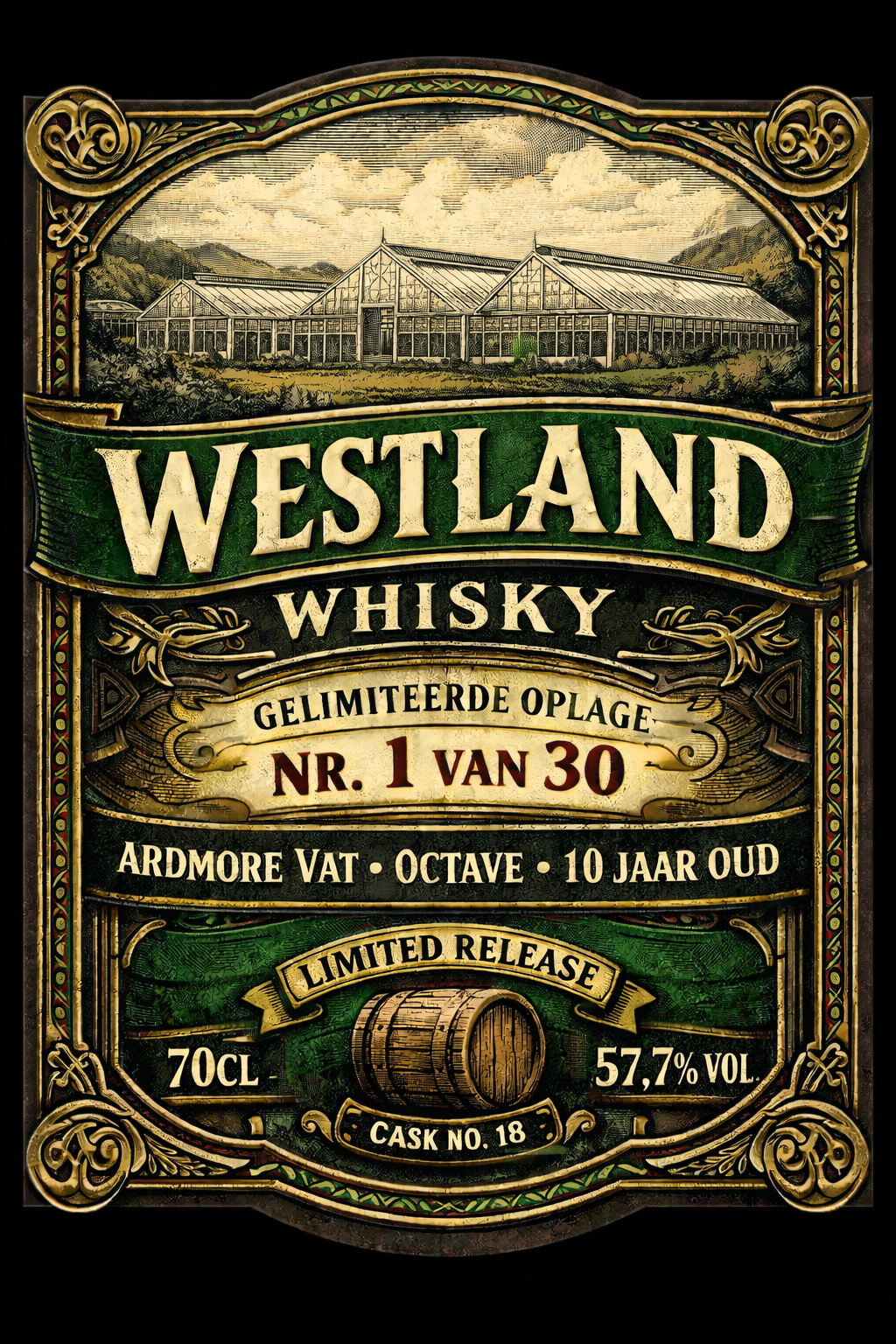 Westland Whisky - Ardmore 10 Oloroso Cask Octave - Single Cask
