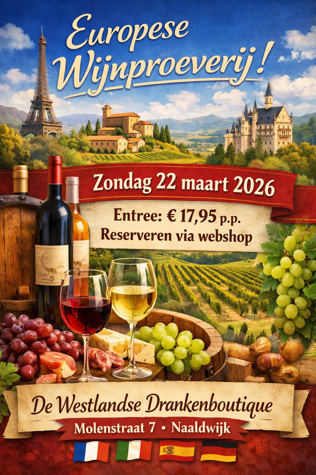 Voorjaarsproeverij Zondag 22 Maart 2026