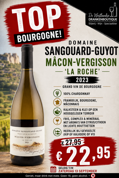 Domaine Sangouard-Guyot Macon Vergisson "La Roche"