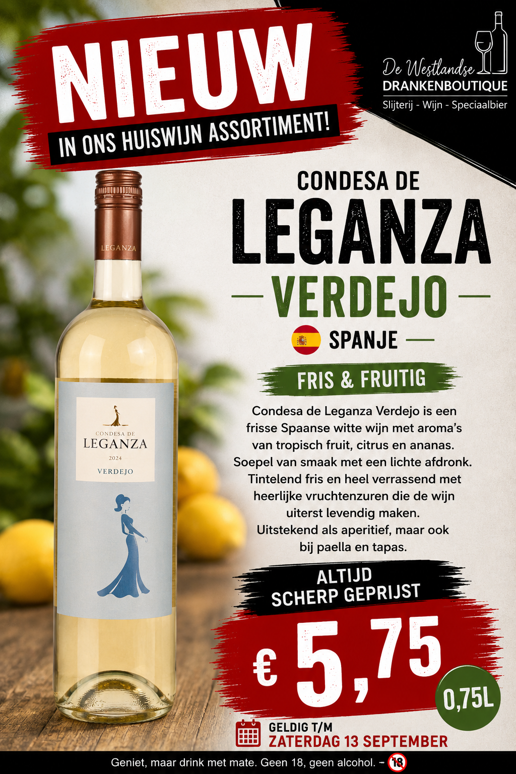 Condesa de Leganza Verdejo