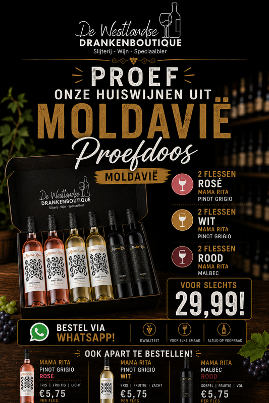 Proefdoos Moldavië Huiswijnen