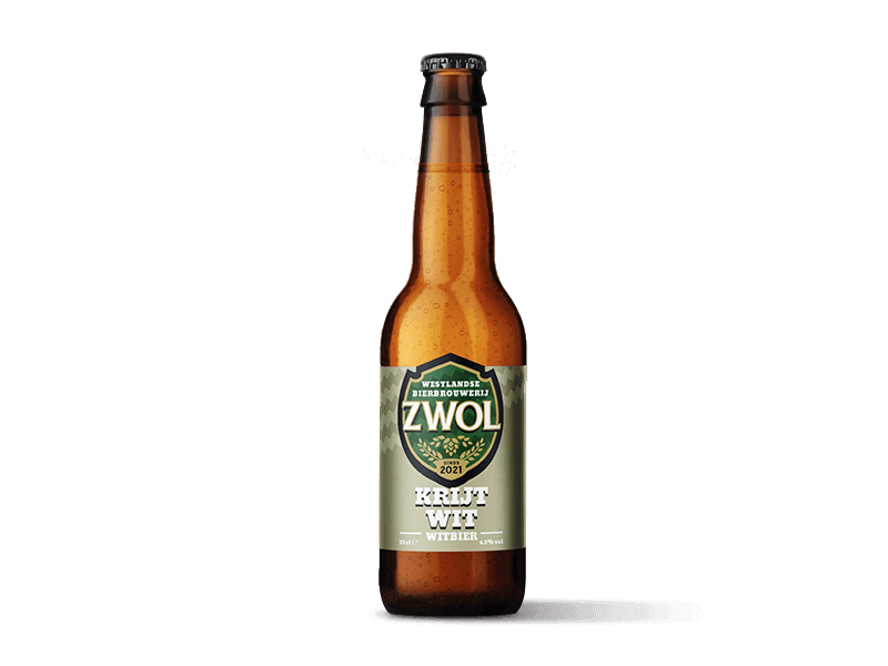 Zwol Westlands Bier - wit Bier - Krijtwit