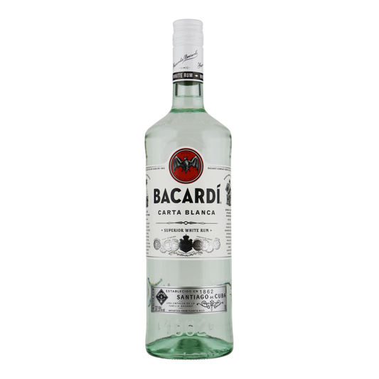 Bacardi Carta Blanca 1L - Rum