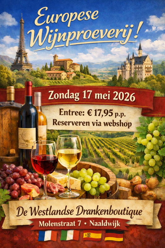Wijnproeverij Zondag 17 Mei