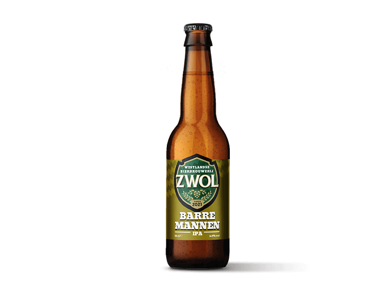 Zwol Westlands Bier - IPA Barre Mannen